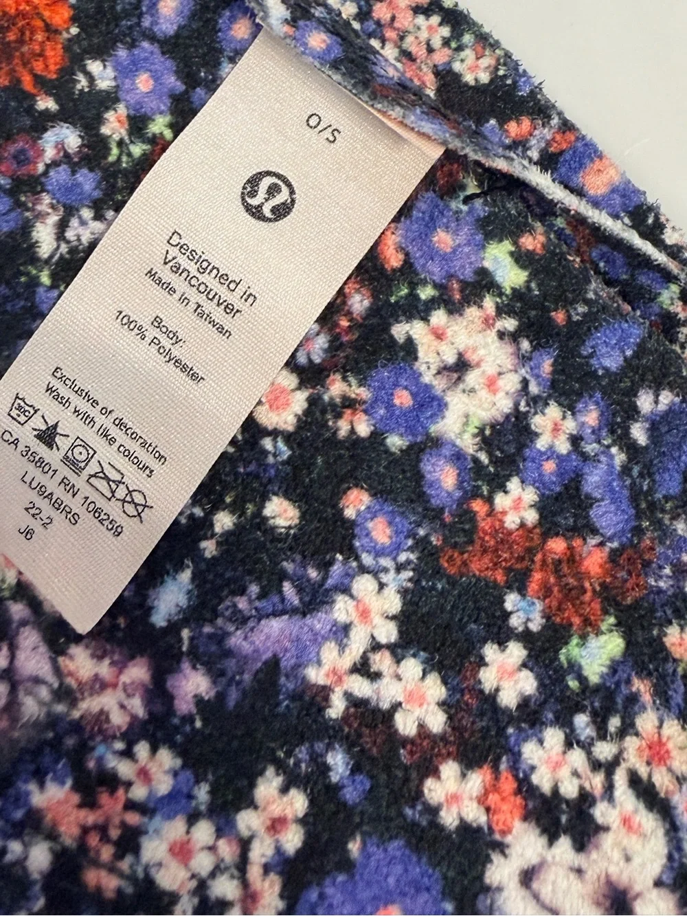 Lululemon Small Towel Flower Burst Multi